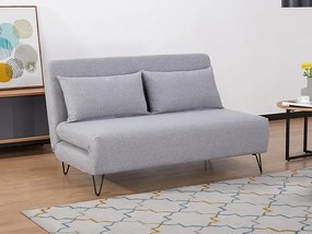 Sofa rozkładana z funkcją spania ZENIA szara SIGNAL