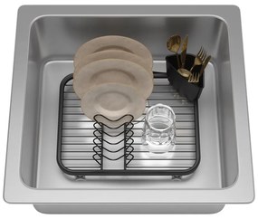 Czarny stalowy ociekacz 36x28 cm Sinkin – Umbra