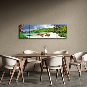 Obraz - Takamaka, Seszele (170x50 cm)