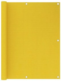 Żółty parawan ogrodowy na balkon S2-R85
