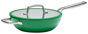 Patelnia z pokrywką/z powłoką ceramiczną wok ø 28 cm Meda 3.0 – FABINI