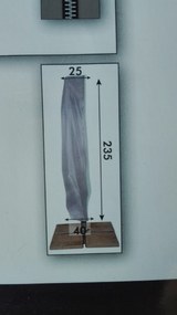 Derby Pokrowiec ochronny do parasoli wychylnych do 300, 350 cm i 300 x 300 cm