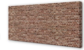 Fotoobraz na płótnie Solidny Mur Ceglany