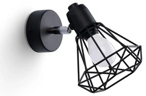 Kinkiet ARTEMIS 1 czarny SOLLUX  LIGHTING