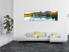 Obraz - Jezioro (170x50 cm)