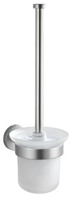 WENKO 19614100 - Szczotka WC BOSIO MATT 10x14 cm stal nierdzewna/srebrna/satynowa