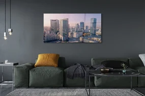 Obraz akrylowy Warszawa Wieżowce panorama