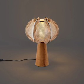 Lampa stołowa Japandi beżowa 45 cm - Gertie