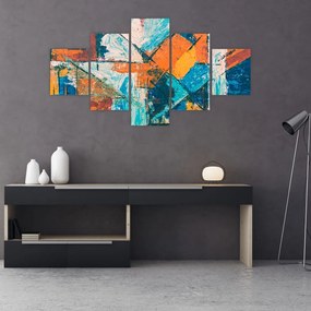 Obraz - Abstrakcja (125x70 cm)