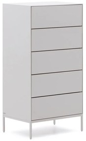 Biała wysoka komoda 60x114 cm Vedrana – Kave Home