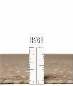 Dywan z juty dwustronny/tkany ręcznie w ciemnym naturalnym kolorze 160x230 cm Braided – Hanse Home
