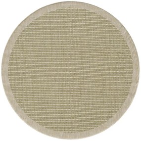 Dywan zewnętrzny Giza zielony 200 cmx 200 cm koło