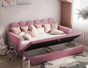 Łóżko młodzieżowe ALIA I z dodatkową powierzchnią spania - 80x200