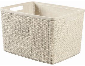 Curver Kosz Jute L 20 l, beżowy