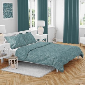 PrzytulneMieszkanie.pl PrzytulneMieszkanie.pl Bawełniana pościel FROSTLINE niebieskozielona Rozmiar pościeli: 70 x 90 cm | 140 x 200 cm