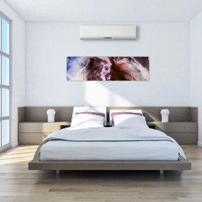 Obraz - Fioletowy marmur N⁰3 (170x50 cm)