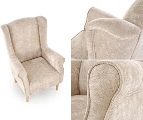 Tradycyjny fotel wypoczynkowy Hermes Halmar