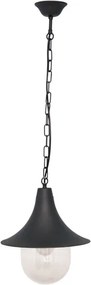 Czarna lampa zewnętrzna wisząca retro - 13X S317 T8-C03