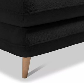 Narożnik MONTE Prawostronny z funkcją spania, pojemnikiem i poduszkami, Sorriso 01 Antracytowy WERSAL