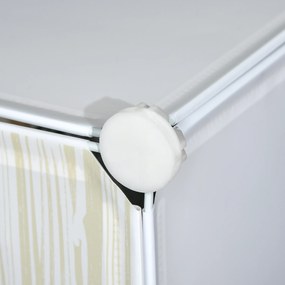 HOMCOM Modułowy System Regałów na 12 par butów, 49 cm x 36,5 cm x 108 cm, Biały