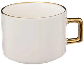 Zestaw 4 filiżanek porcelanowych na stojaku STARS, 170 ml