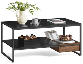 Stolik konferencyjny E1081 BK, czarny