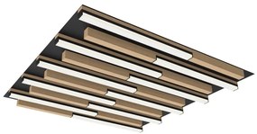 Wofi 9031-1006 - LED 40W 230V regulowane plafon PALERMO drewno