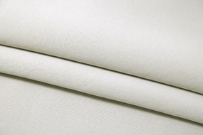 Biało-kremowa zasłona OXFORD 140x270 cm Zawieszanie: Taśma z wiązaniami