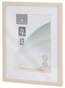 Ramka ścienna w naturalnym kolorze 32x42 cm Sencillo – Casa Selección