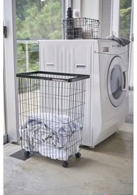 Czarny metalowy kosz na pranie 55 l Tower – YAMAZAKI