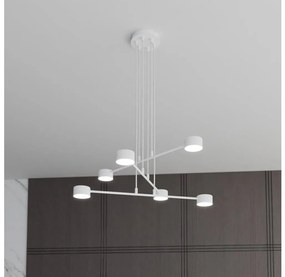Żyrandol na lince MODUS 6xGX53/10W/230V biały