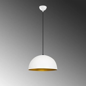 Lampa wisząca z metalowym kloszem ø 40 cm Sivani – Opviq lights