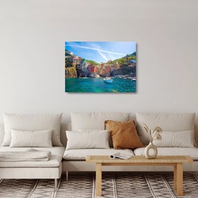 Obraz na szkle - Nad Morzem Śródziemnym (70x50 cm)