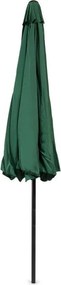 Regulowany, składany parasol ogrodowy SL-UM003B łamany, zielony, 3 m