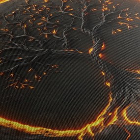 Obraz – Drzewo życia w lawie II. (125x70 cm)