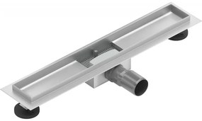 Mexen Flat korpus do odpływu liniowego 60 cm, inox - 1015060