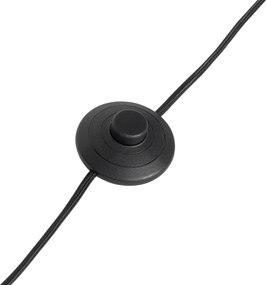 Drewniana lampa podłogowa z zielonym aksamitnym abażurem 40 cm - Mels