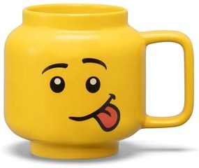 Żółty ceramiczny kubek dla dzieci 530 ml Head – LEGO®