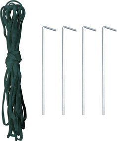 Outsunny Szklarnia Foliowa, Spacerowa Szklarnia, Tunel Foliowy, Szklarnia, Plastik, Stal, Zielona