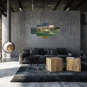 Obraz jeziora (125x70 cm)