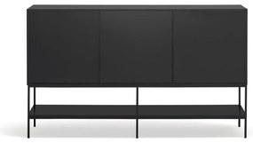 Czarna komoda 166x98x45 cm Platt – Teulat