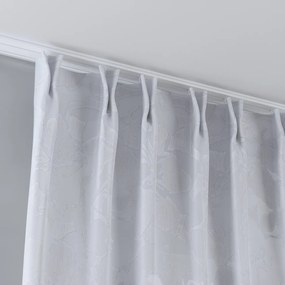 Zasłona na haczykach flex podwójnych