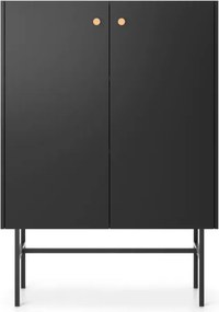 Komoda Alderia 2D – elegancka i kompaktowa w dwóch kolorach