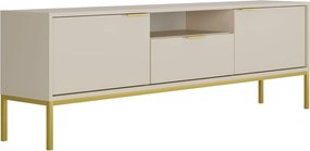 Szafka pod TV z drzwiczkami i szufladą 175 cm kaszmir Z3-M53