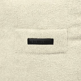 Jasnoszary worek do siedzenia z materiału bouclé Snug Long 140 – SLOWDOWN