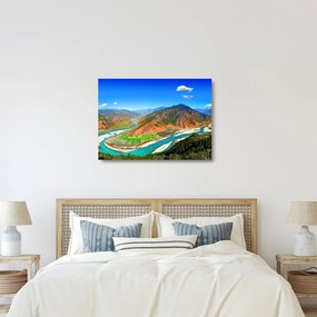 Obraz na szkle - Rzeka Jangcy (70x50 cm)
