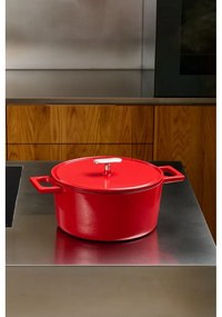 Garnek żeliwny z pokrywką odpowiedni na indukcję 5,5 l Mattia 3.0 – FABINI