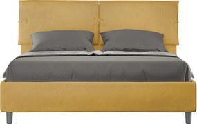 Łóżko bez stelaża tapicerowane 160x200 microfibra Okra Sleeper