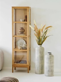 Witryna w naturalnym kolorze 47x180x40 cm Zamora – House Nordic