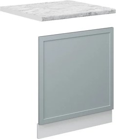 Panel przedni jasnoniebiesko-szary 60x1.6x67.4 fame-line